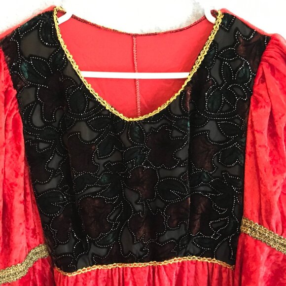 Rubie's Lady-in-Waiting Renaissance Faire Princess Queen with Headpiece Costume - Picture 2 of 9